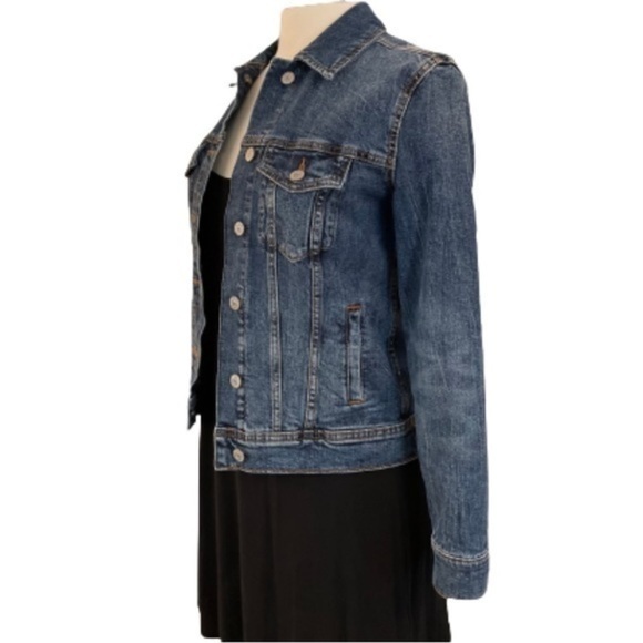{Old Navy} Classic Blue Jean Jacket Size Small Petite - Picture 4 of 15
